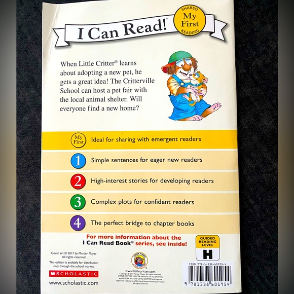 Mercer Mayer’s Little Critter Just Pick Us Please Scholastic Kids Book - Picture 3 of 3